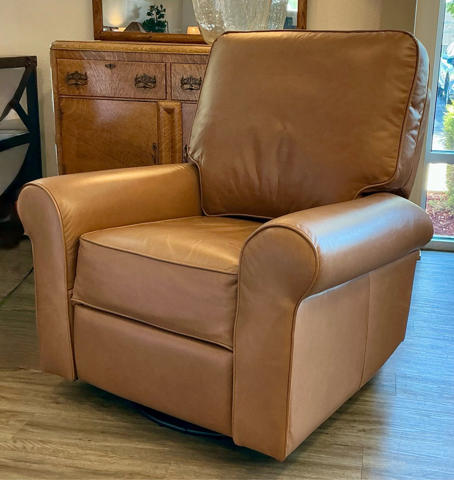 Pottery Barn Recliner - Power Swivel Glide Recline
