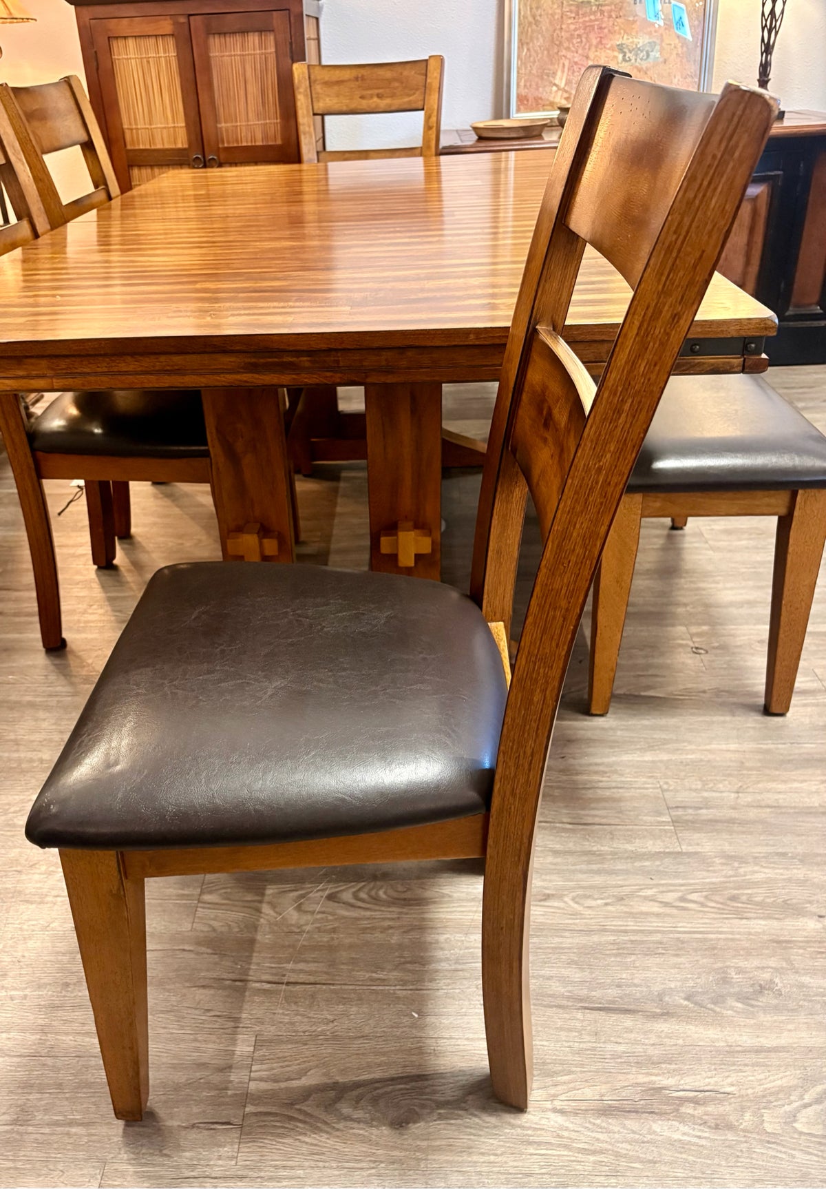 Table & 4 Chairs & Bench