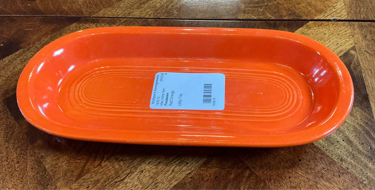 Fiestaware Utility Tray
