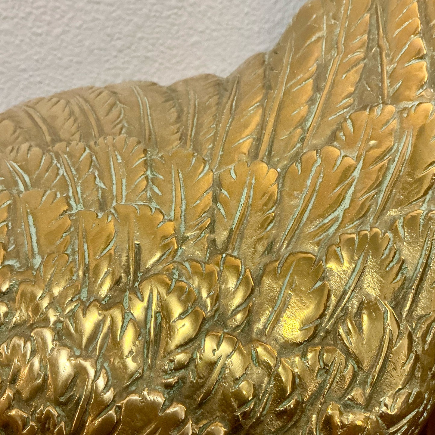 Brass Eagle Sculpture