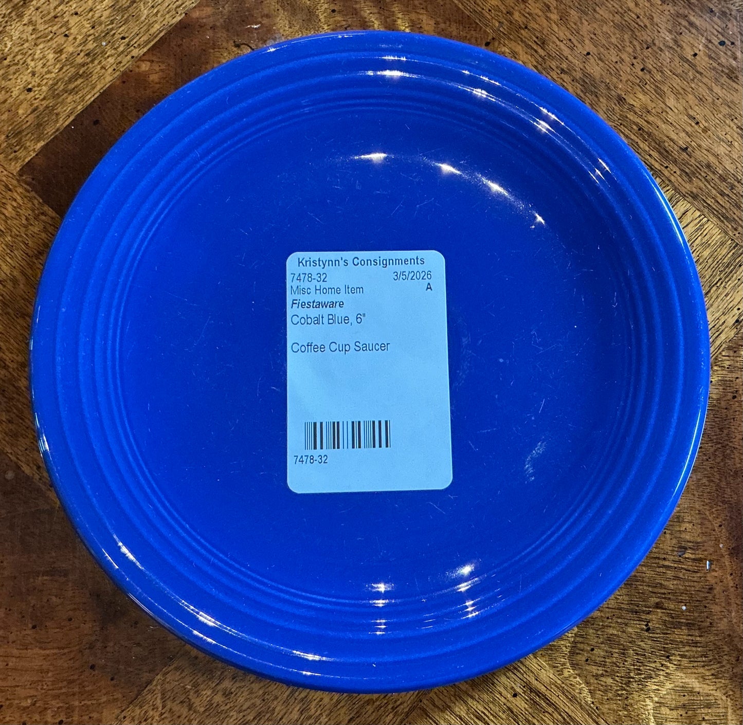 Fiestaware Saucer