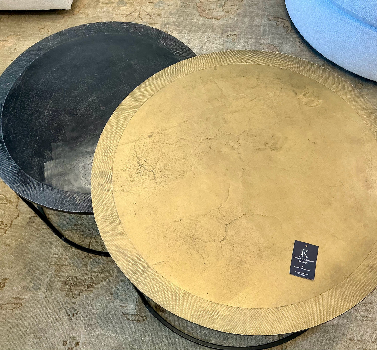 Elegant Pear Nesting Tables