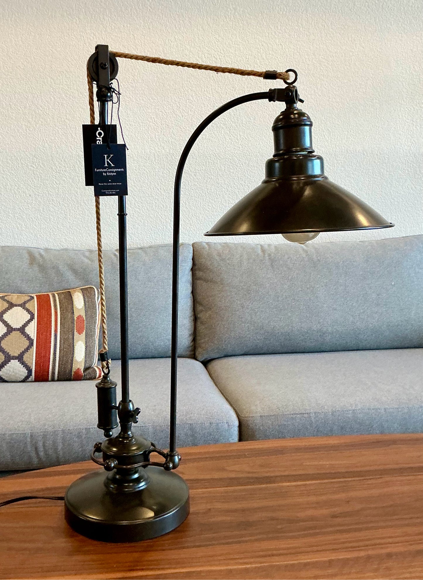 Crate & Barrel Lamp