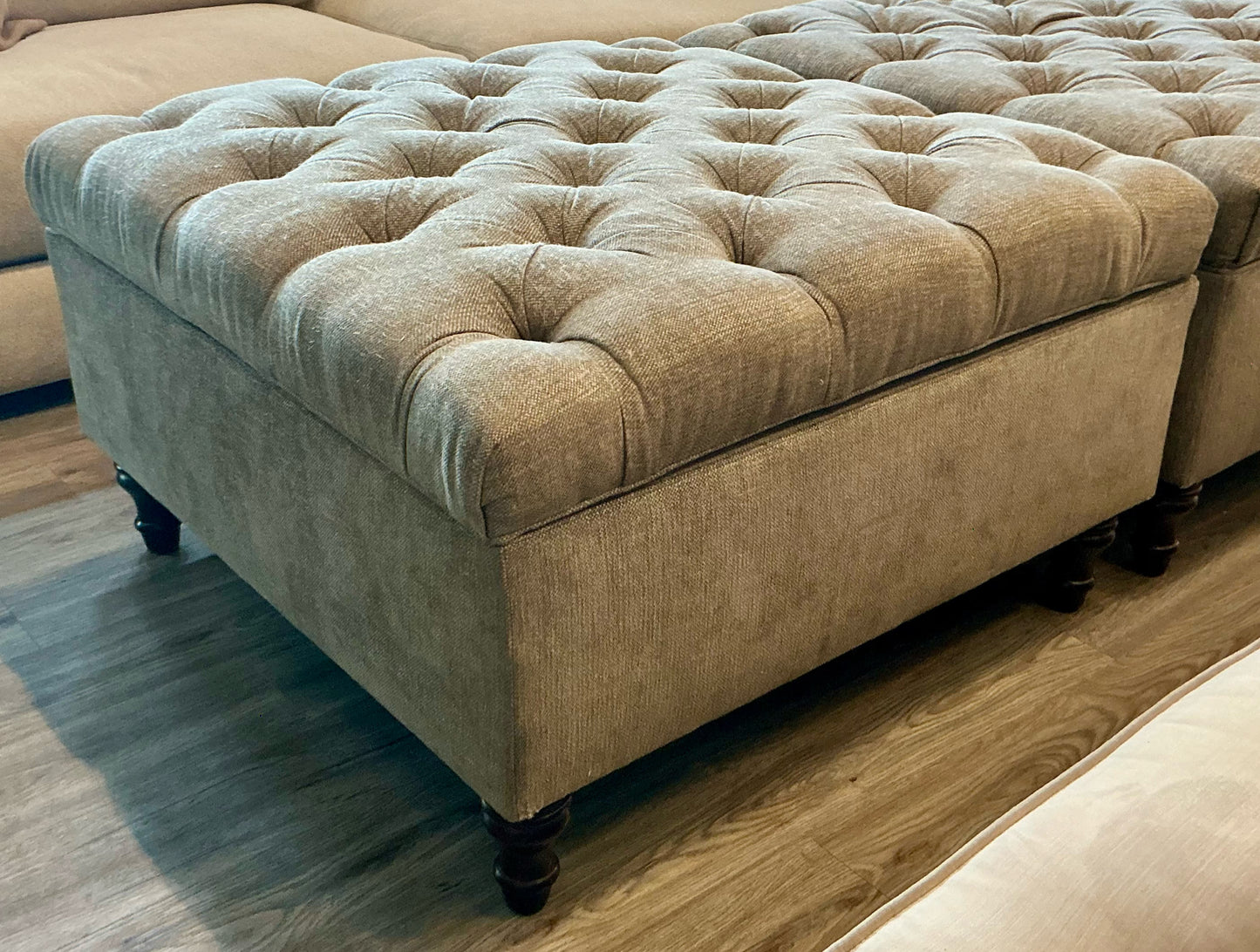 Pottery Barn Ottoman