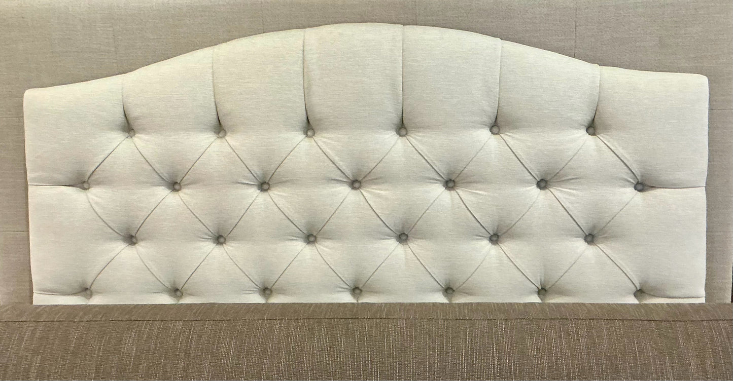 Ethan Allen Button-Tufted Bed