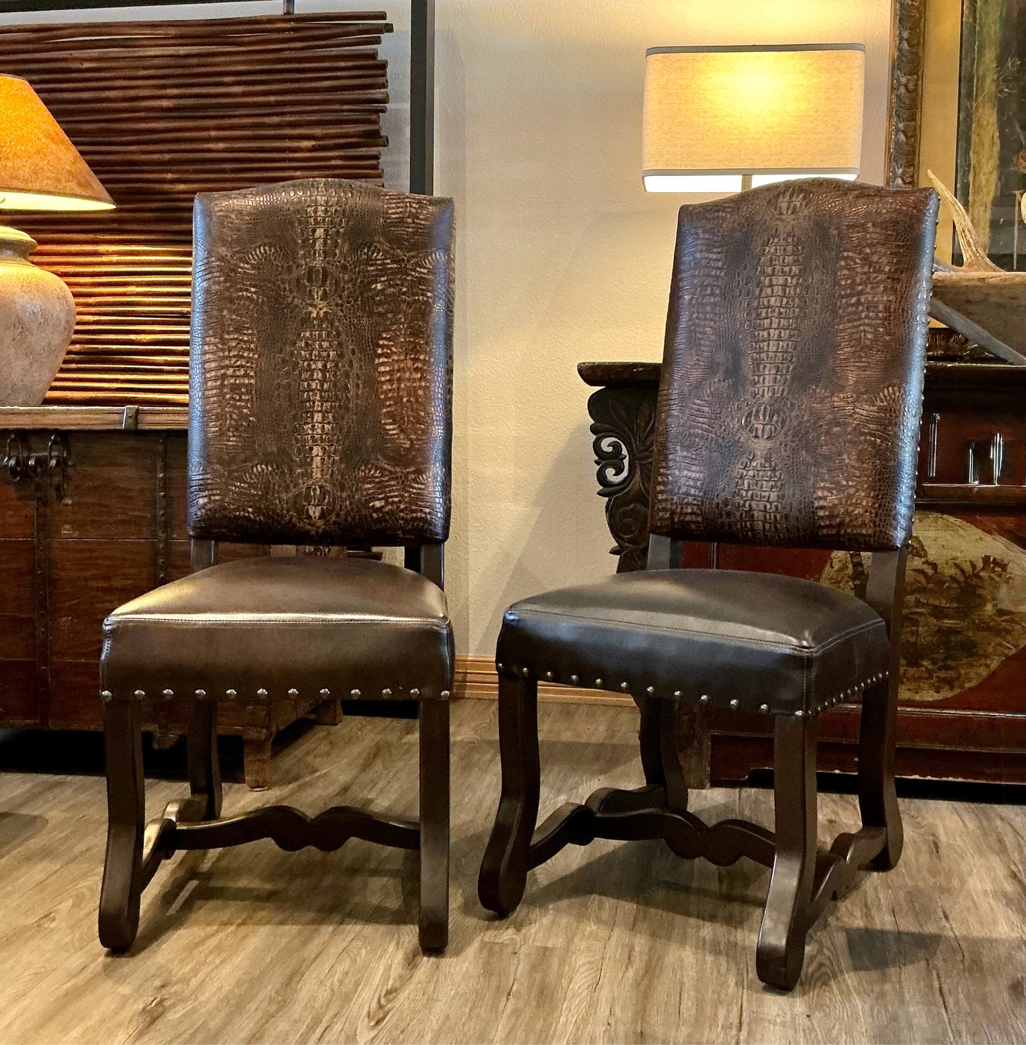 Roughing It In Style Pair Chairs
