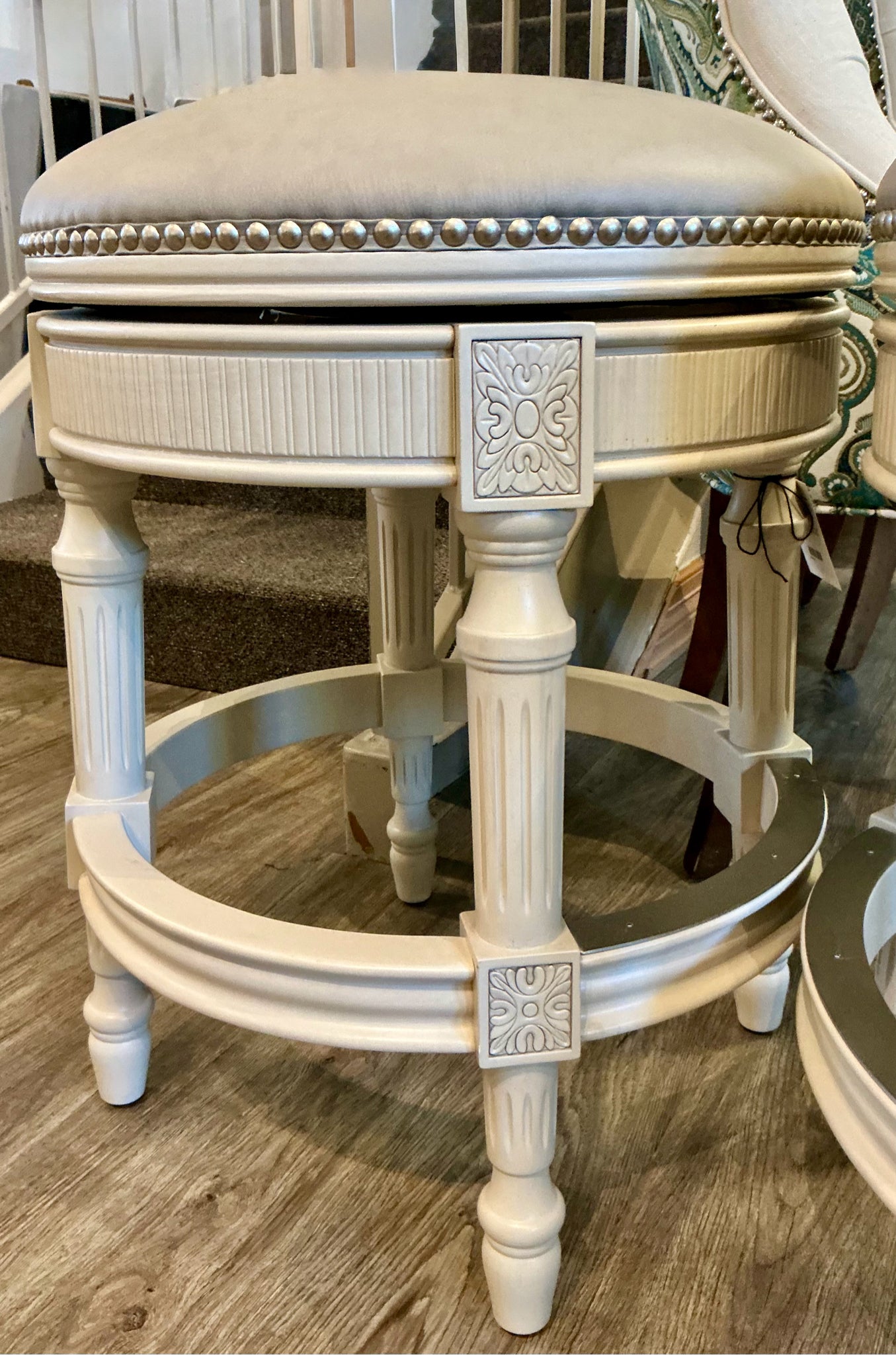 Front Gate Pair Stools