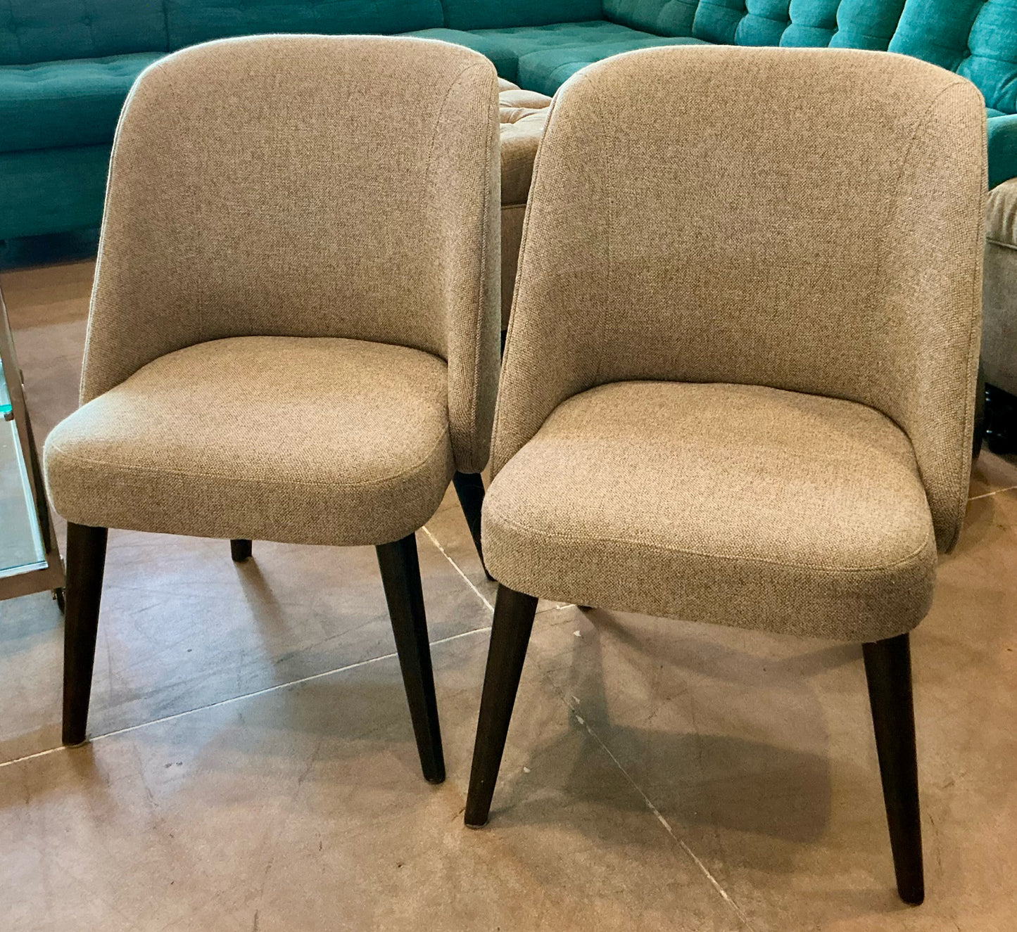 Room & Board Pair Chairs