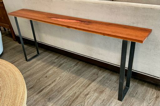 Live Edge Sofa Table