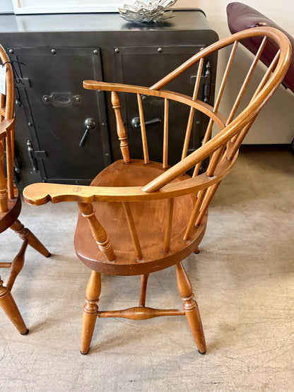 Famous Reproductions pair of windsor chairs