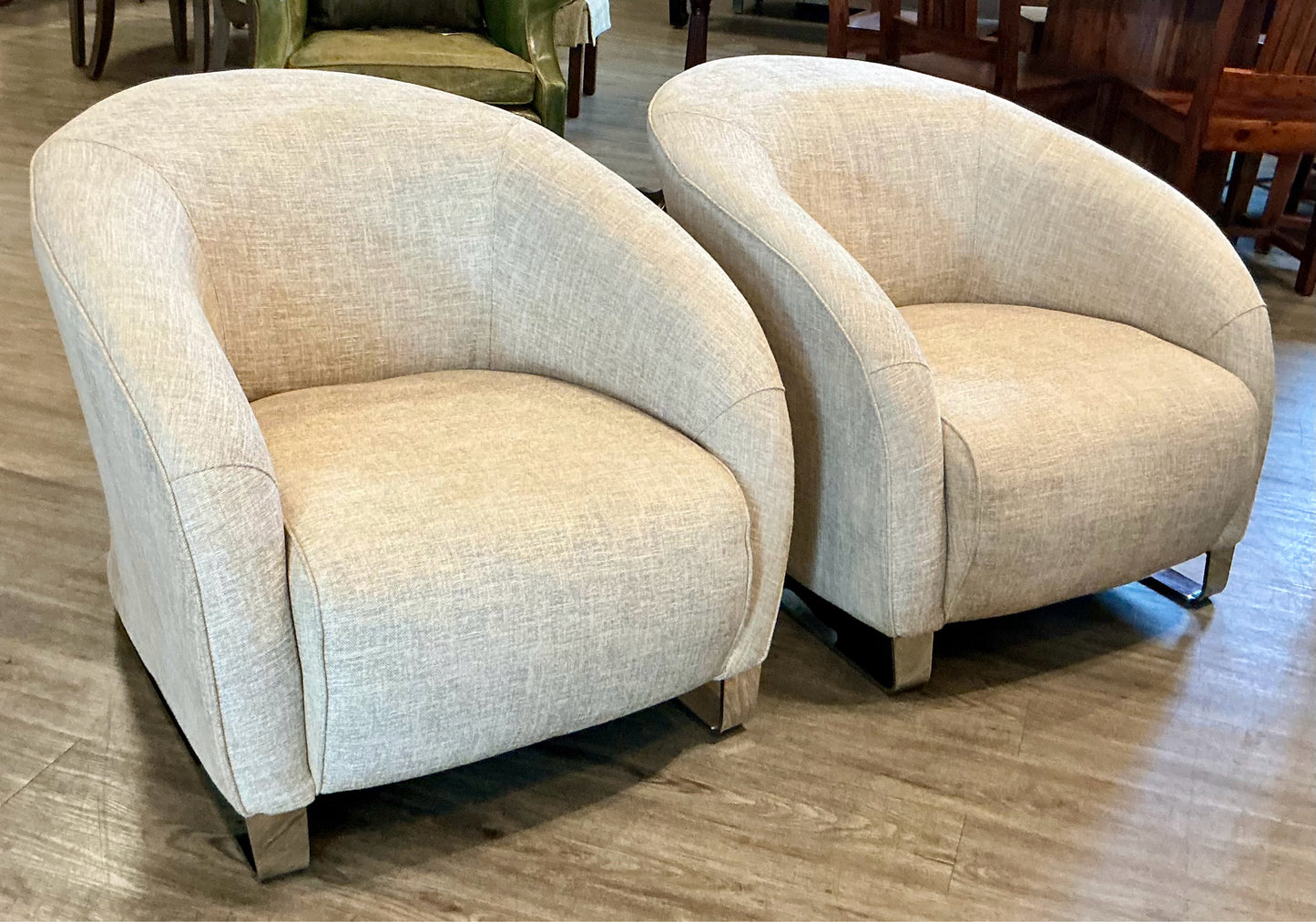 Natuzzi S.p.A. Pair Chairs