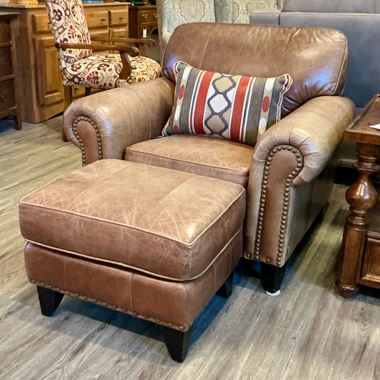 Chair w/Ottoman