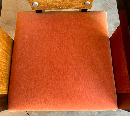 Andre' Sornay, Circa 1930 Dining Chair Set of 4