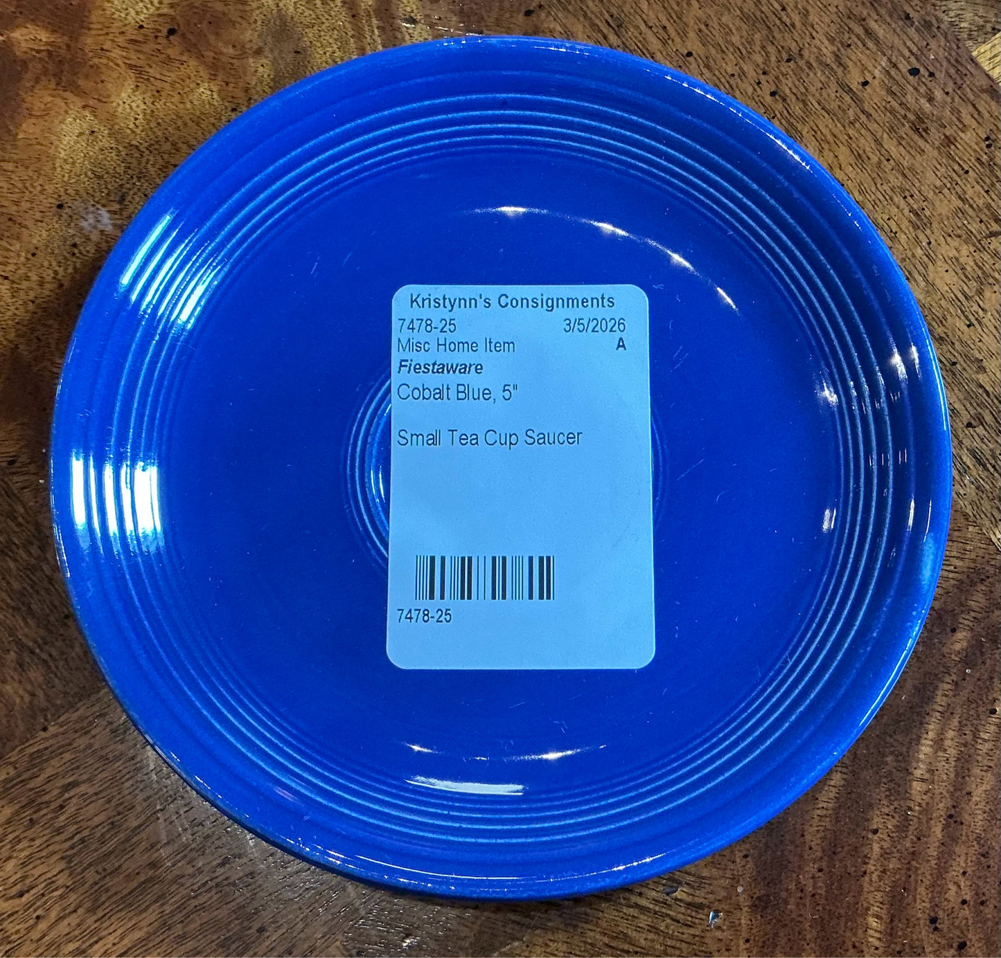Fiestaware Saucer