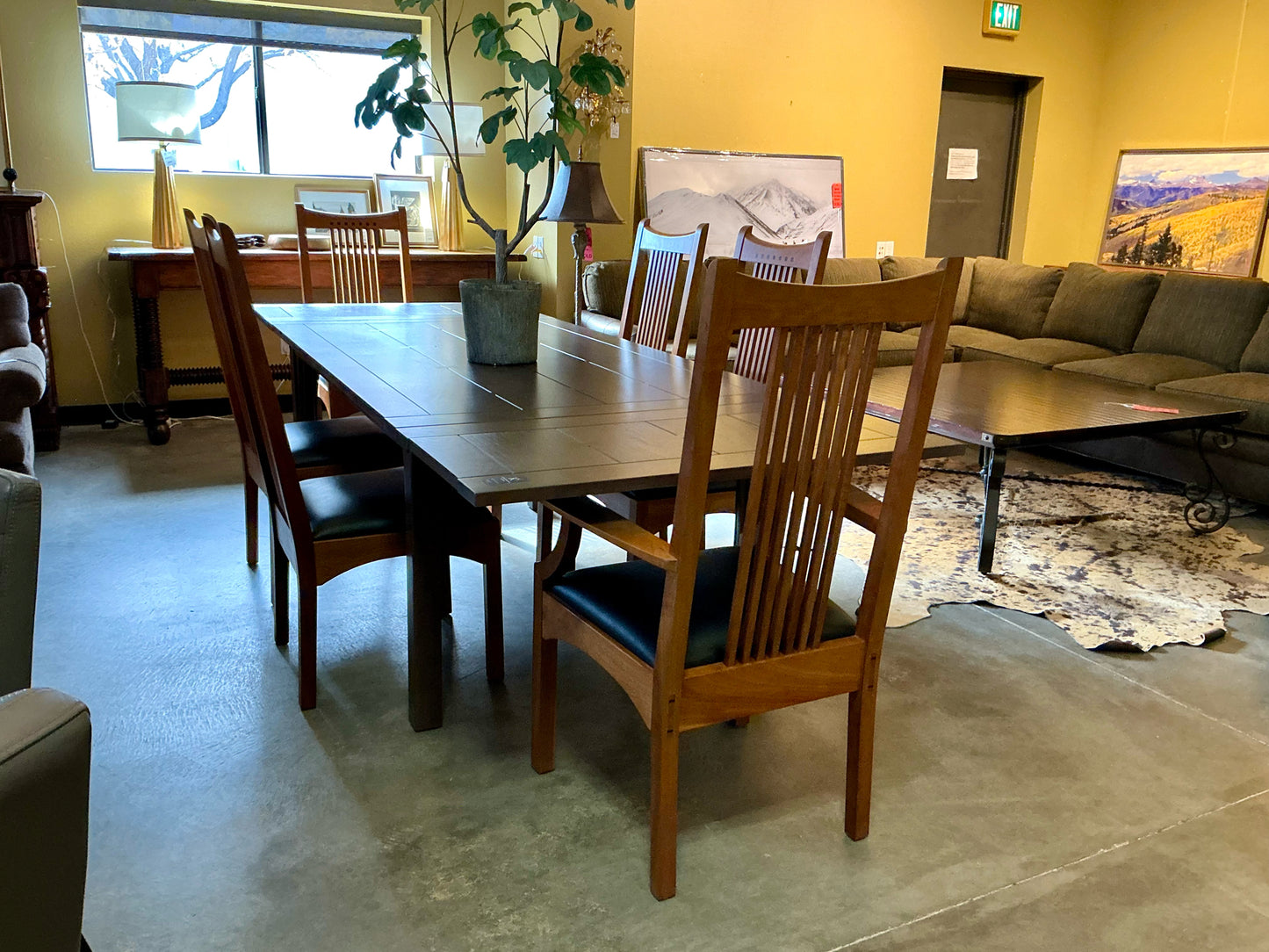 Stickley Table & 6 chairs