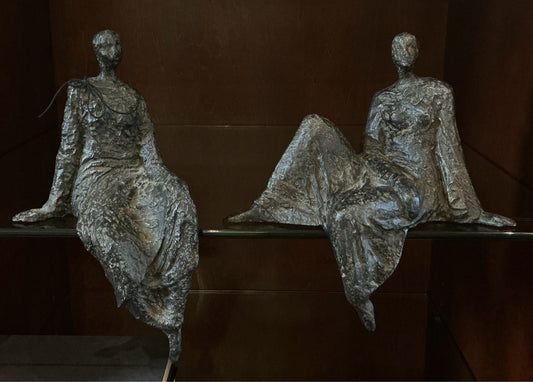 Sitting Lady Statues