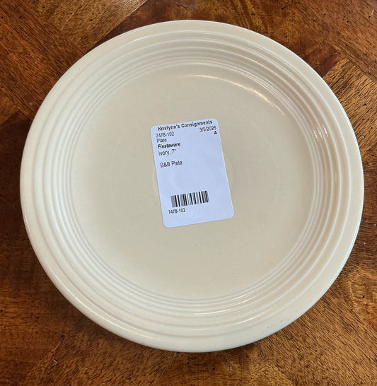 Fiestaware Plate
