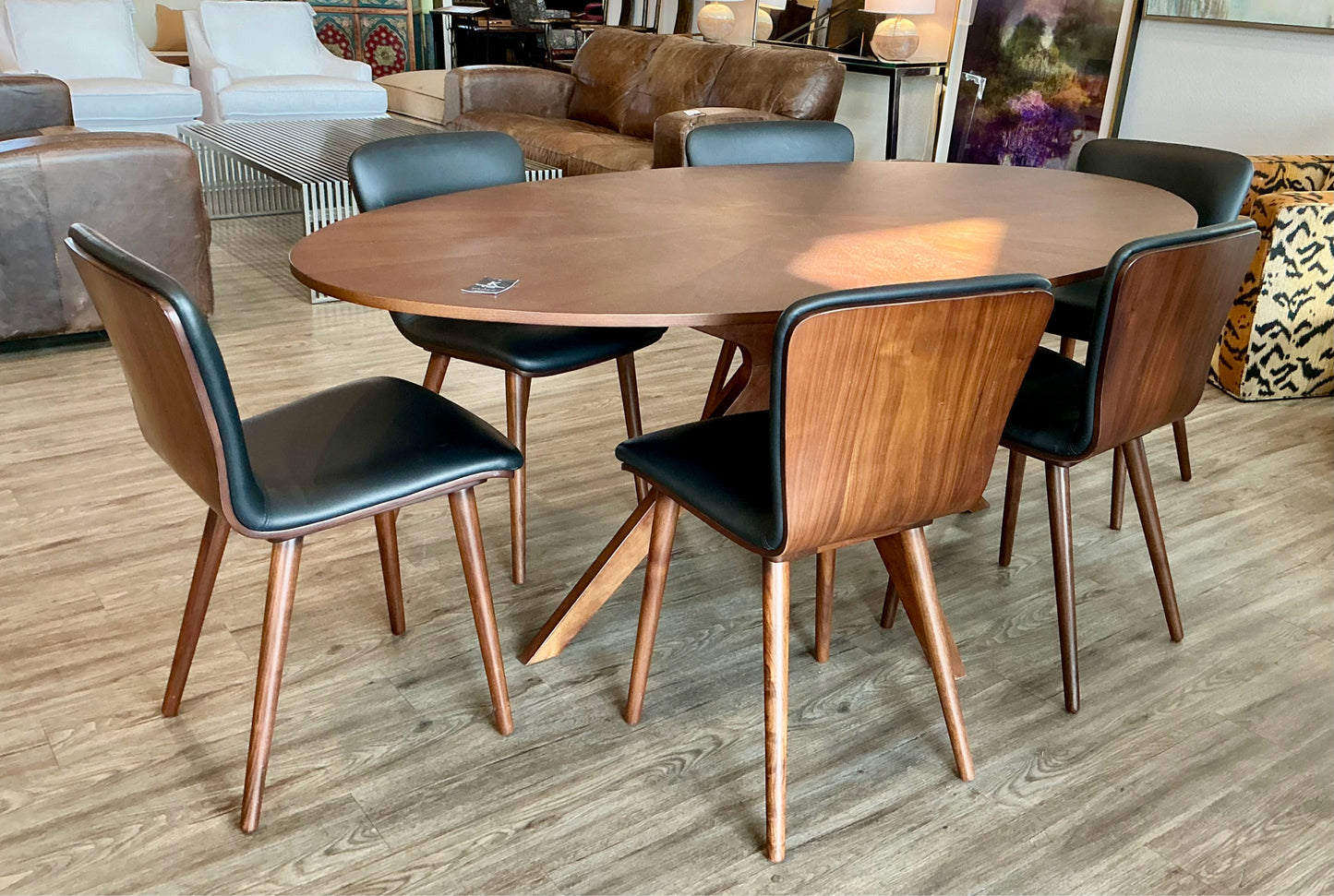 Article Dining Table & Chairs