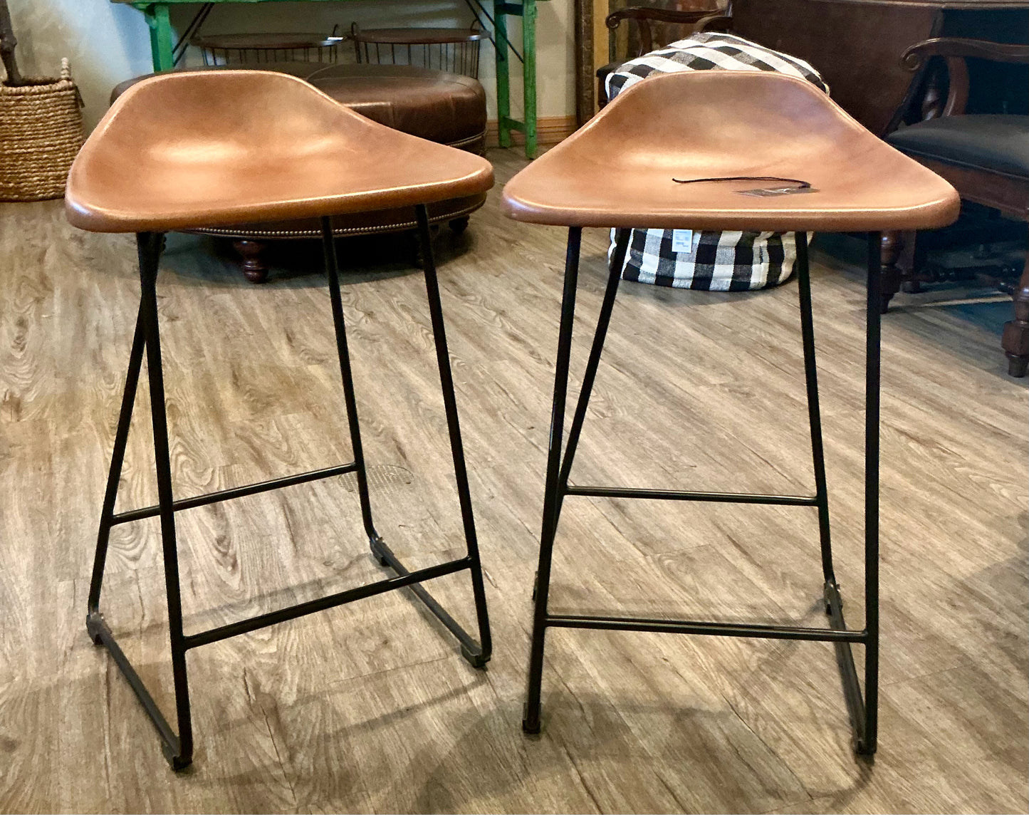 William and Sonoma Home Pair of Stools