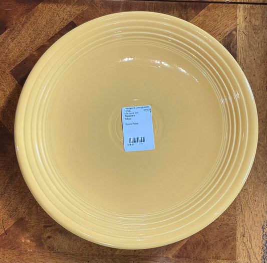 Fiestaware Round Platter