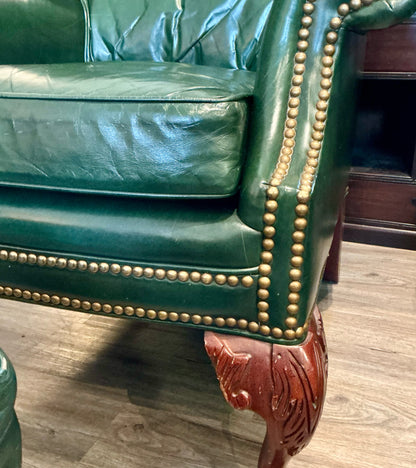 Chair w/Ottoman