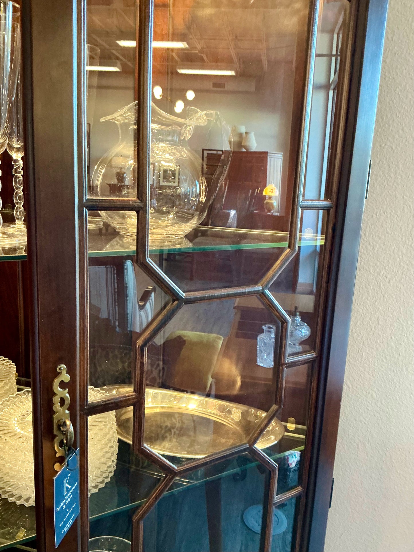 Corner Display Cabinet