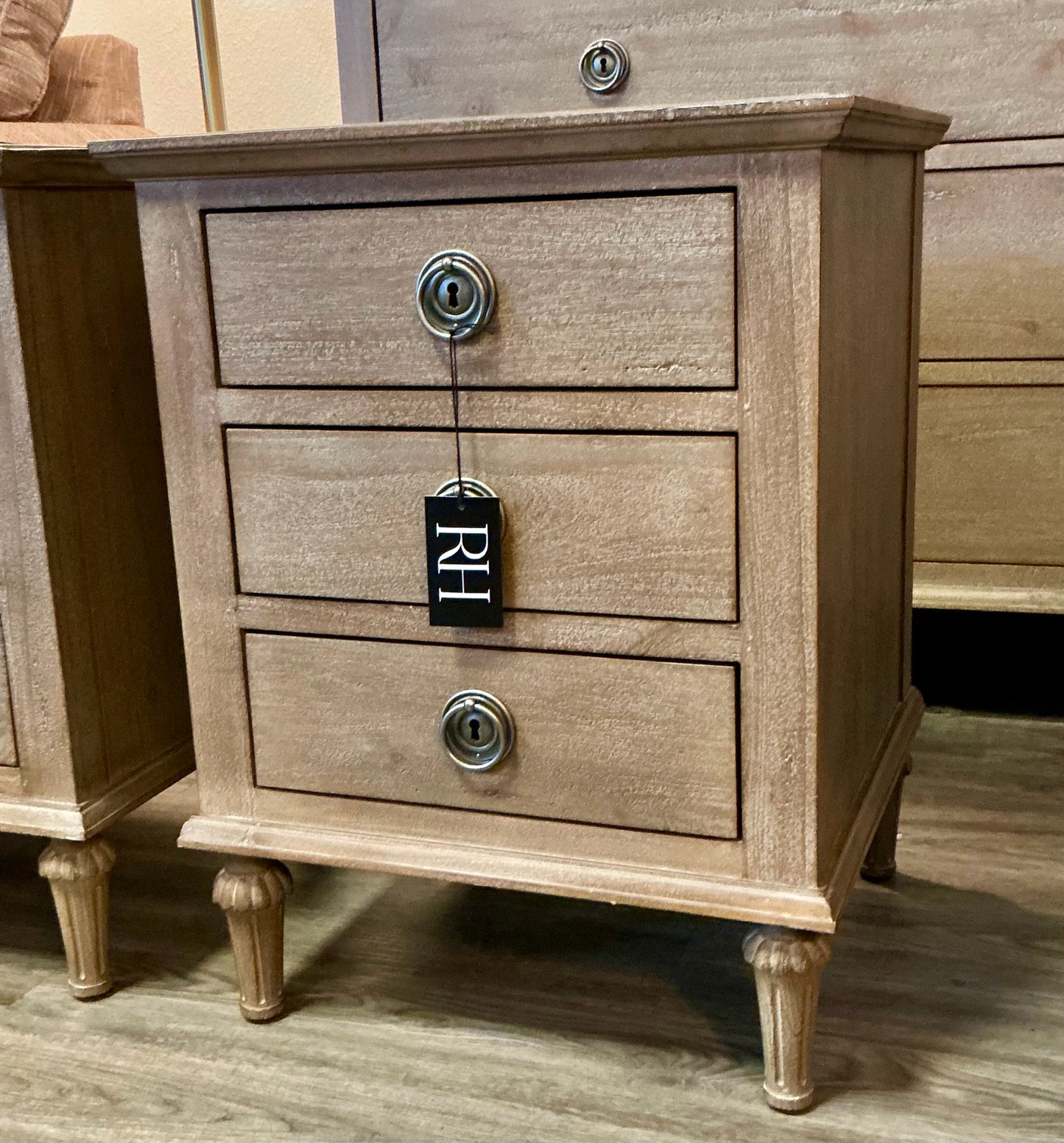 Restoration Hardware Pair Nightstands