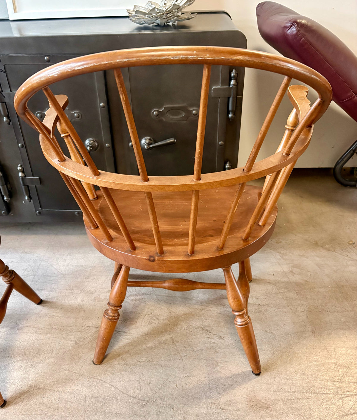 Famous Reproductions pair of windsor chairs