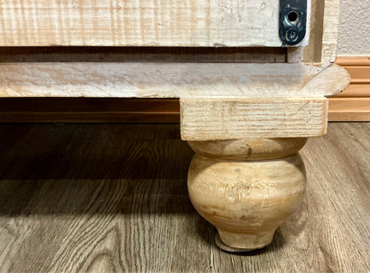 Rustic Sleigh King Bed