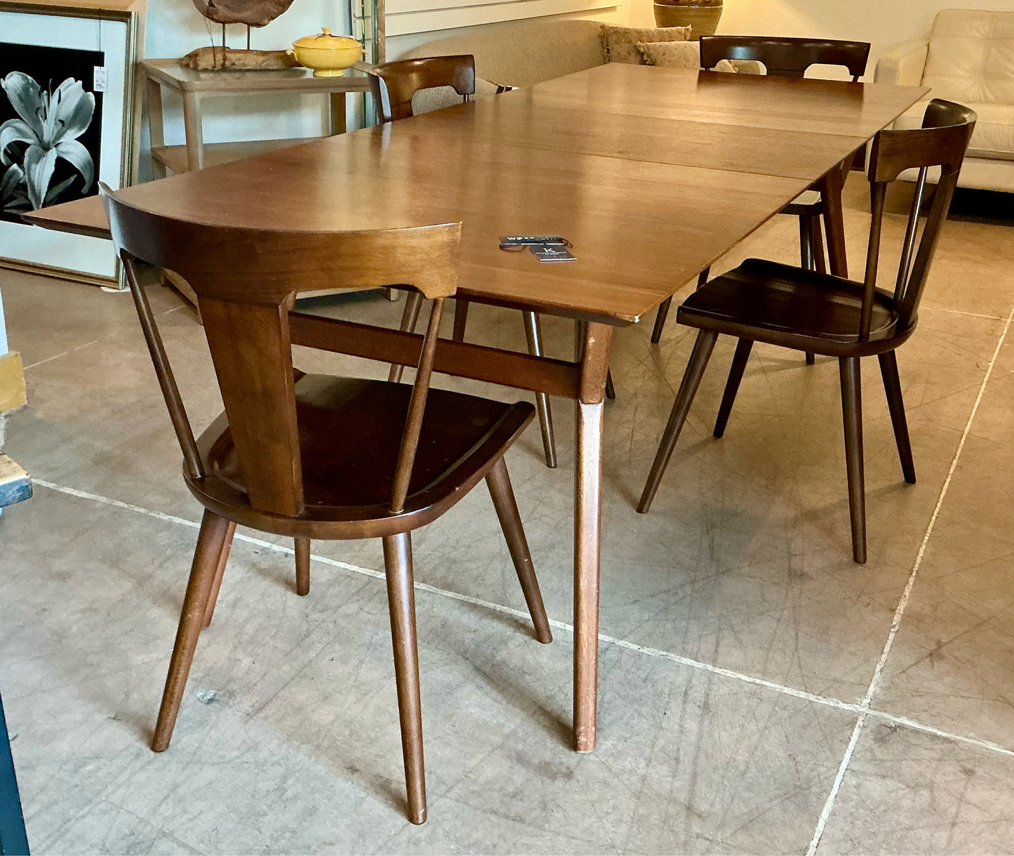 West Elm Dining Table &  Four Chairs