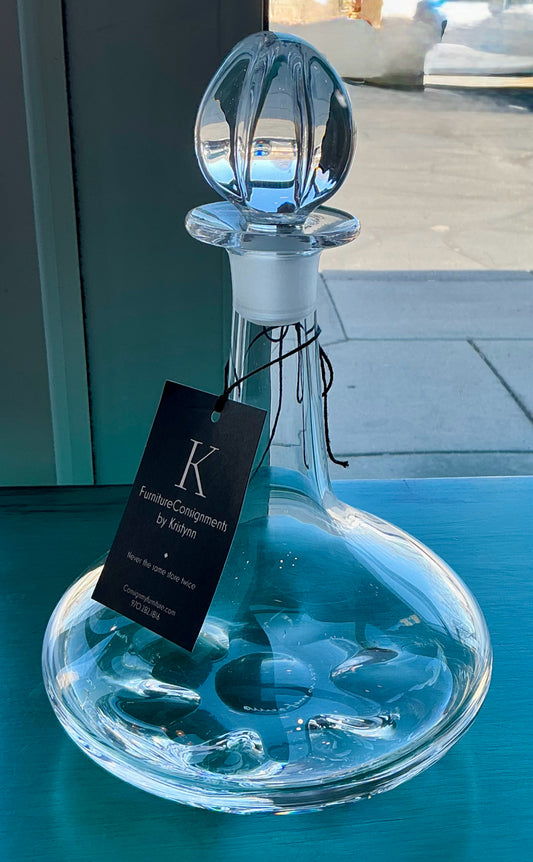 Orrefor Sweden Decantor