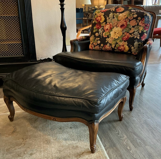 Sam Moore Chair w/Ottoman