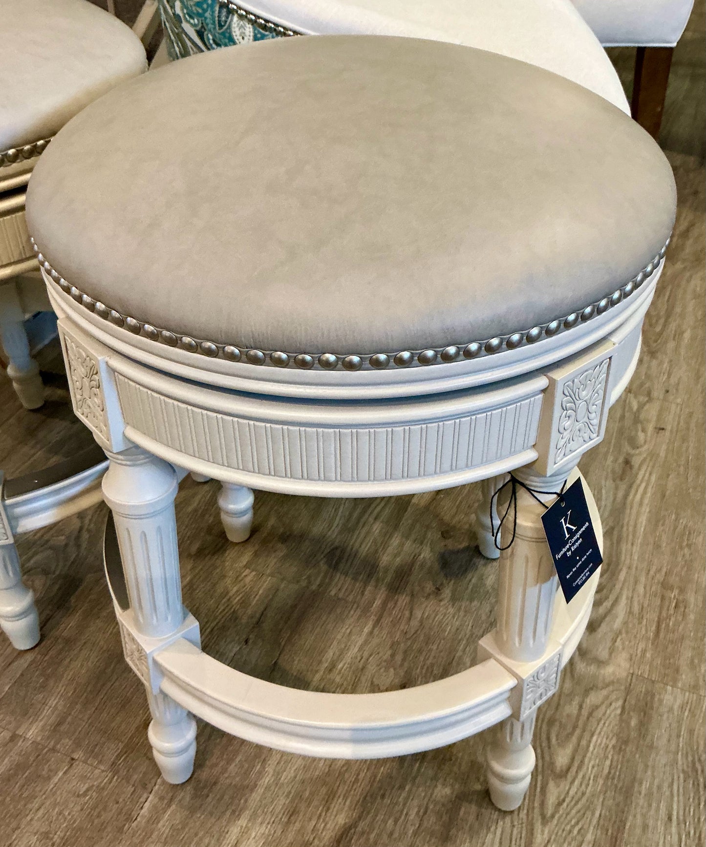 Front Gate Pair Stools