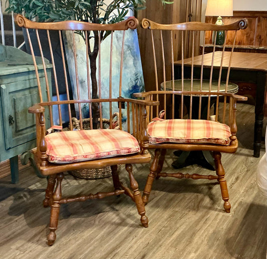 Pair Stickley Chairs