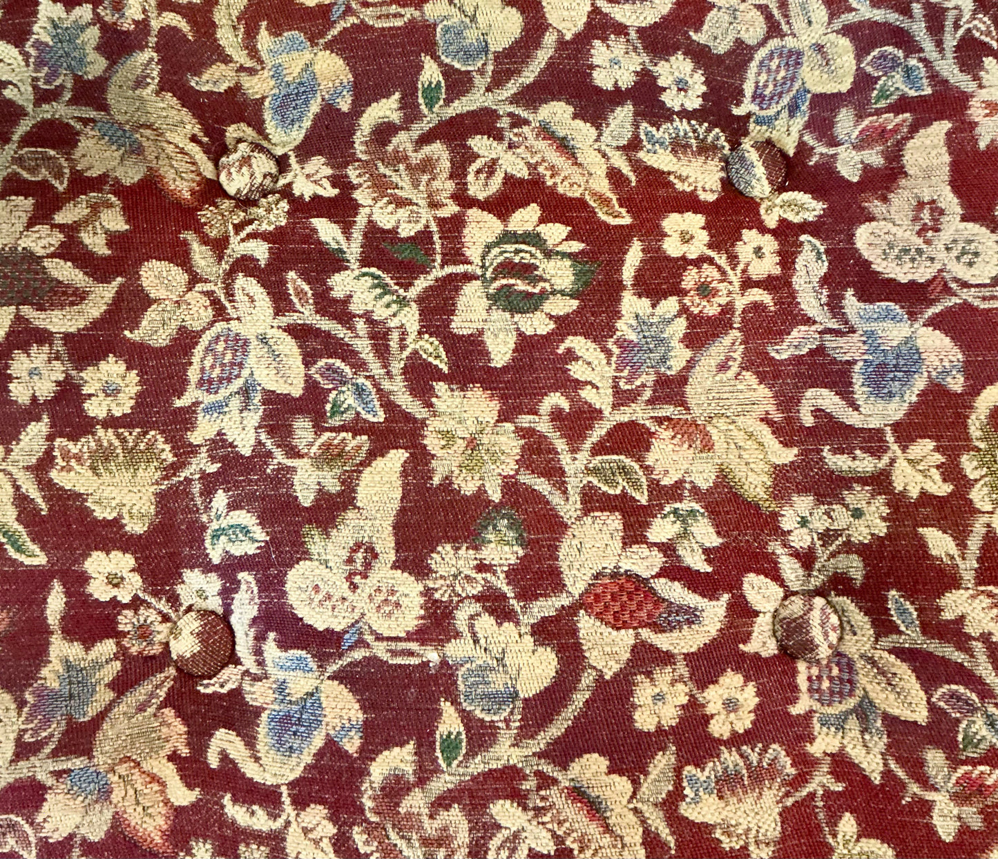 Wood & Floral Chairs