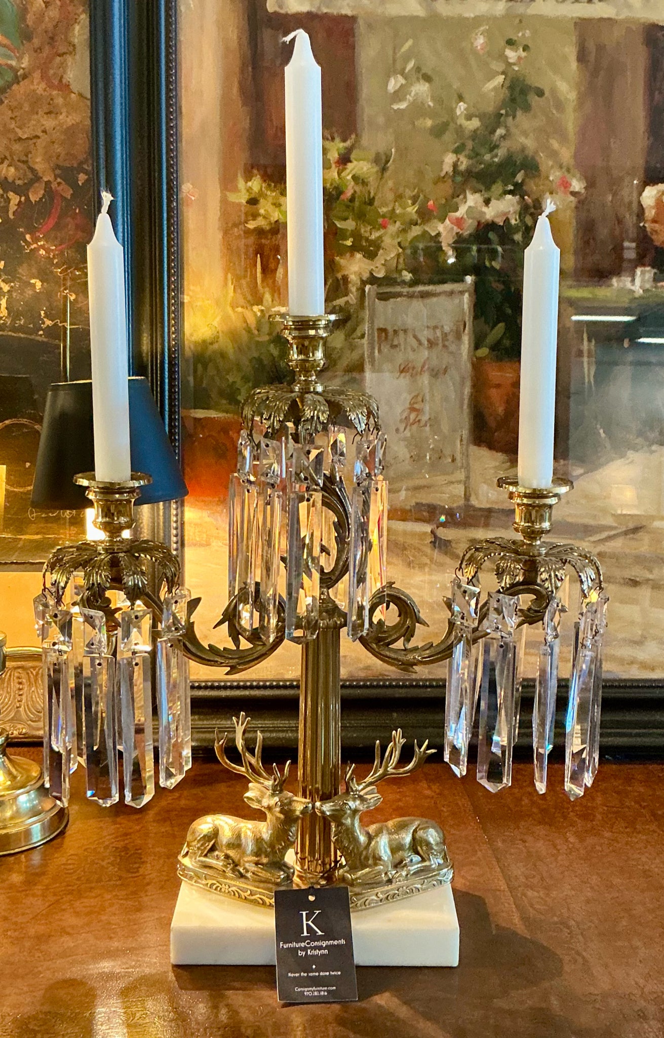 Antique Candleholder