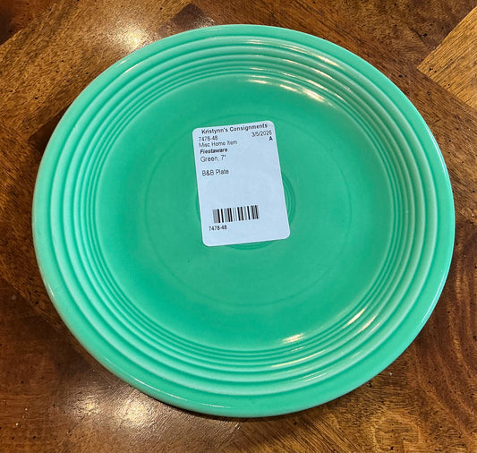 Fiestaware B&B Plate