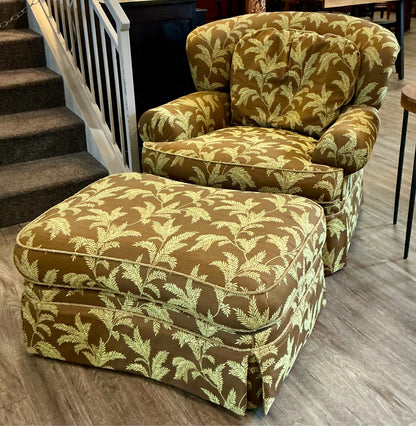 Chair w/Ottoman