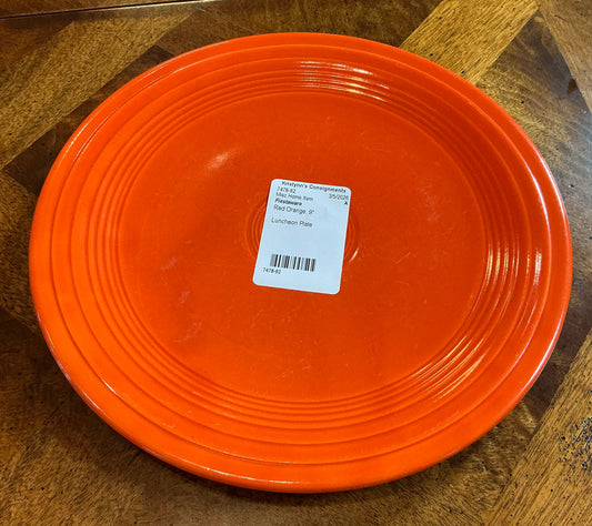 Fiestaware Luncheon Plate