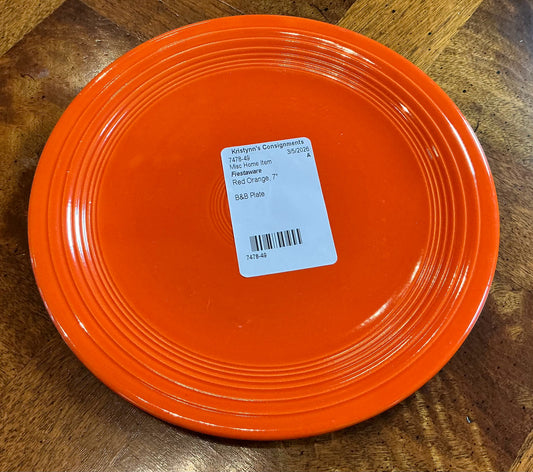 Fiestaware B&B Plate