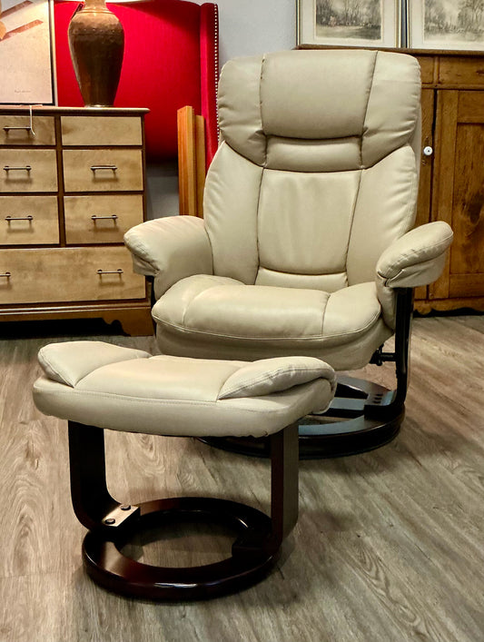 Chair w/Ottoman