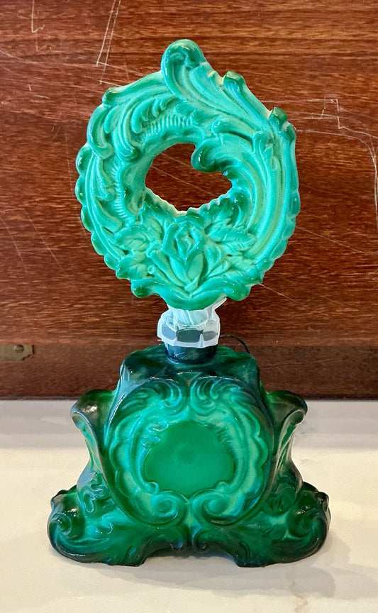 Heinrich Hoffman Malachite Perfume Bottle
