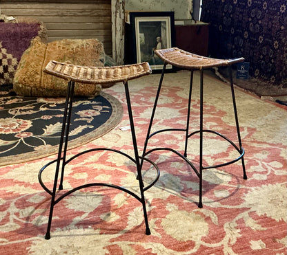 Arthur Umanoff- MCM Pair Bar Stool