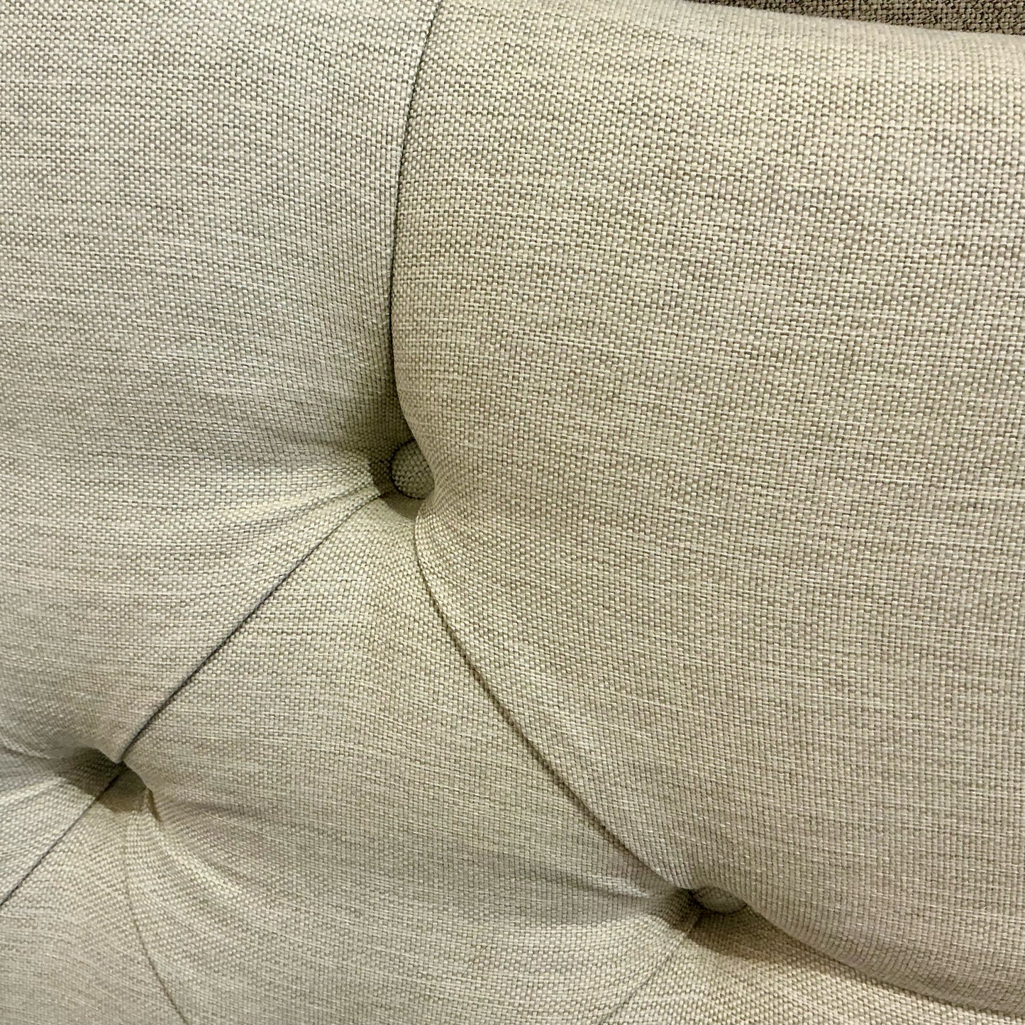 Ethan Allen Button-Tufted Bed