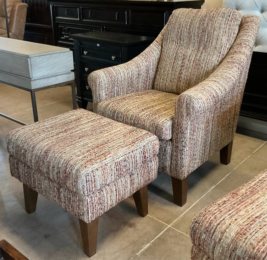 Best HOME Chair w/Ottoman