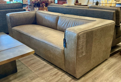 Crate & Barrel Leather Sofa