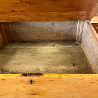 Antique School Masters Desk