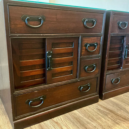 Pair Nightstands