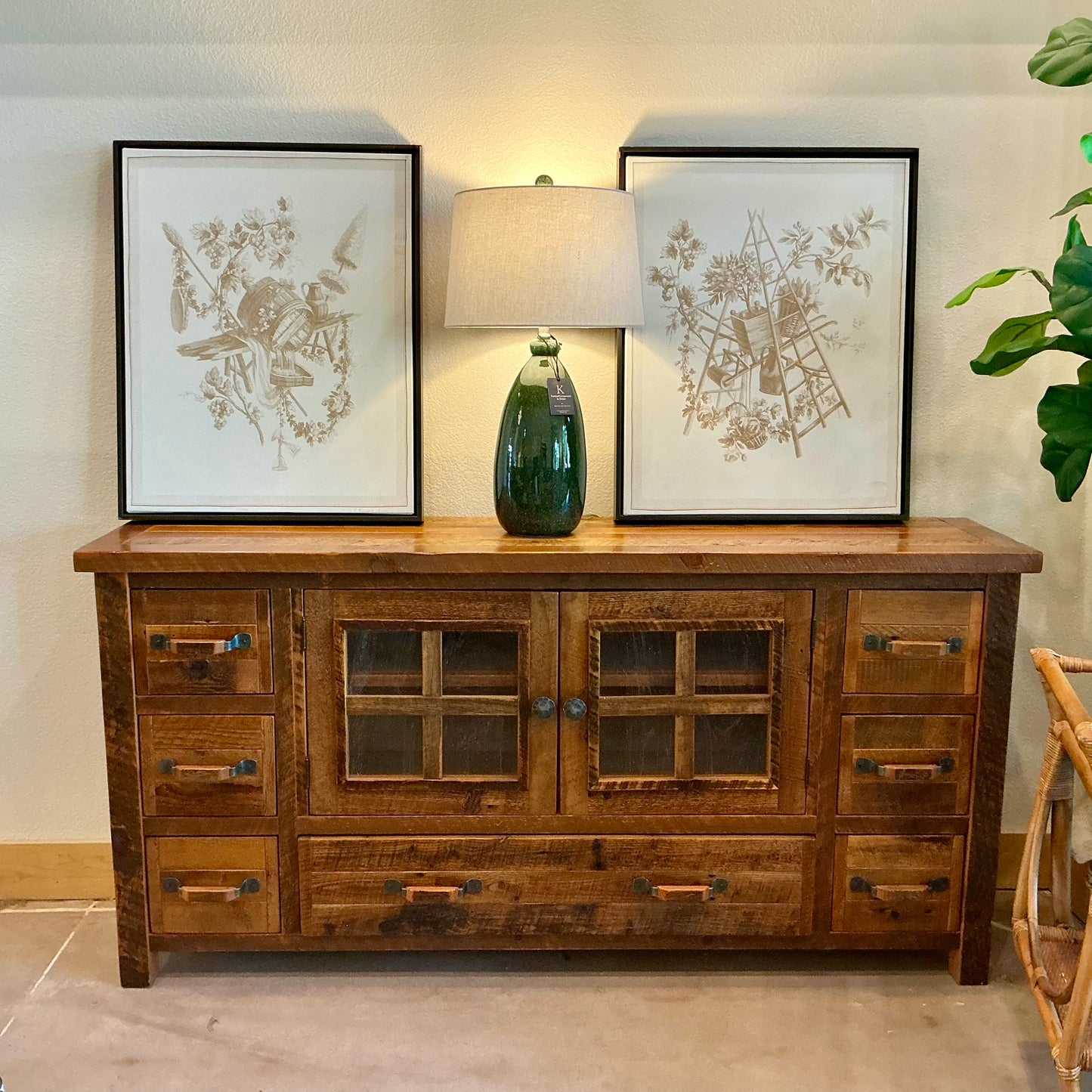 Roughing It In Style Media Console