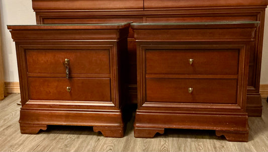 Pair Nightstands